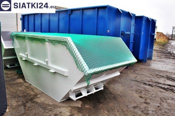Siatki Głuchołazy - Siatka przykrywająca na kontener - zabezpieczenie przewożonych ładunków dla terenów Głuchołaz
